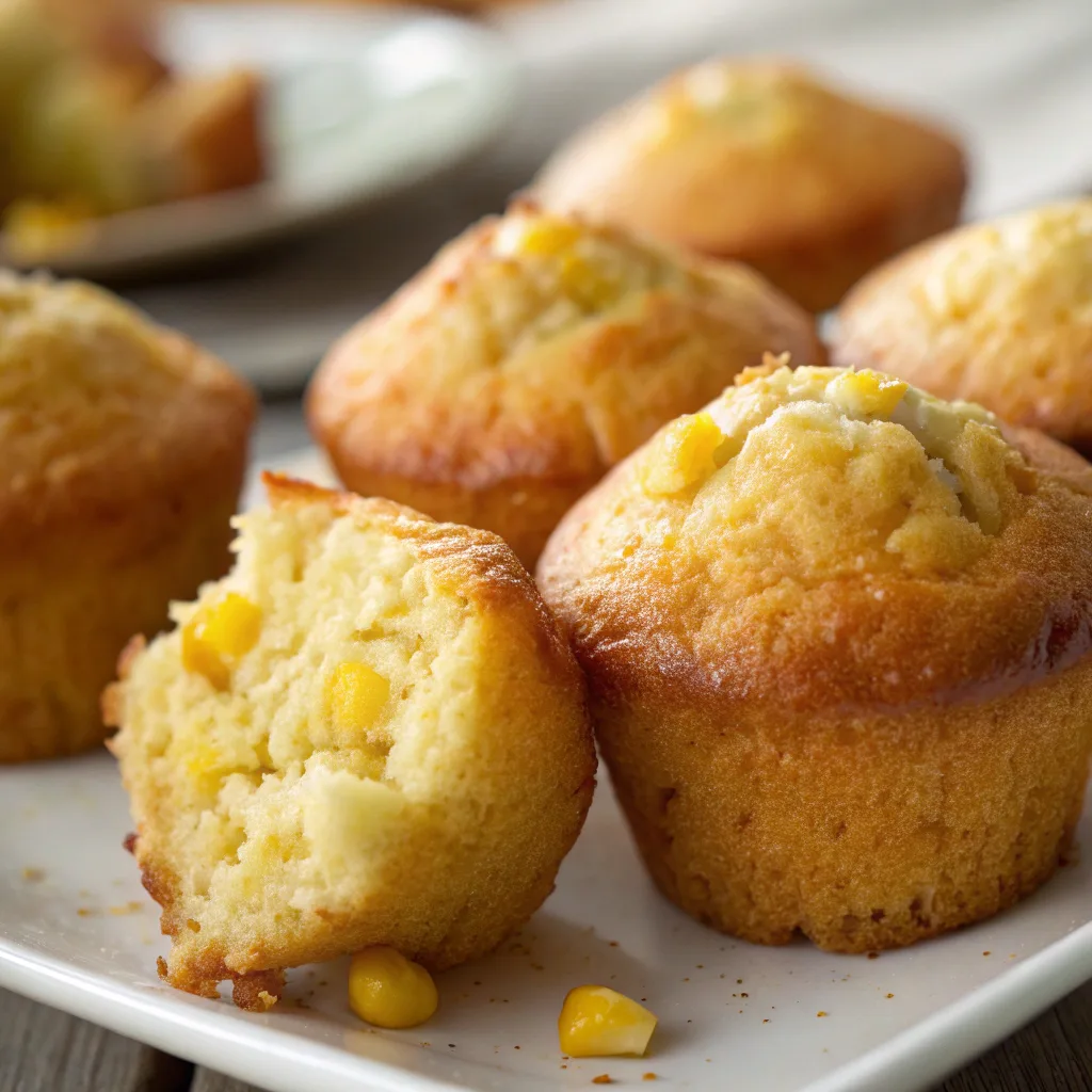 Sweet mini corn muffins